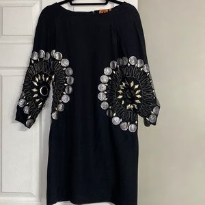 Tory Burch black detailed dress